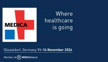 2024 MEDICA Dusseldorf Germania, 11-14 novembre.